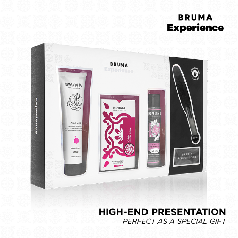 BRUMA XPERIENCE - KIT TENTATION DE GOMME SUCRÉ AVEC AMPLIFICATEUR DORGASME