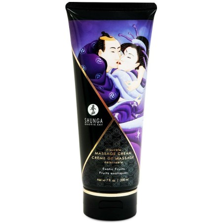 SHUNGA - CRÈME DE MASSAGE AUX FRUITS EXOTIQUES 200 ML