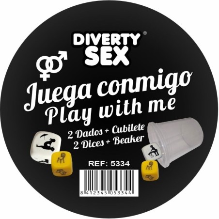 DIABLO PICANTE - PLACE DE JEU DE DÉS POSITIONS HÉTÉRO AVEC COUPE