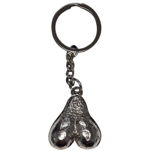 DIABLO PICANTE - PORTE-CLÉS MÉTAL ŒUFS DARGENT
