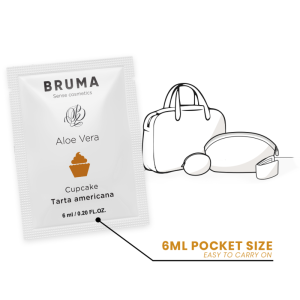 BRUMA - GEL GLISSANT À LALOE VERA SAVEUR CUPCAKE 6 ML