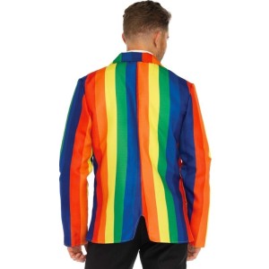 LEG AVENUE - BLAZER CRAVATE ARC-EN-CIEL S