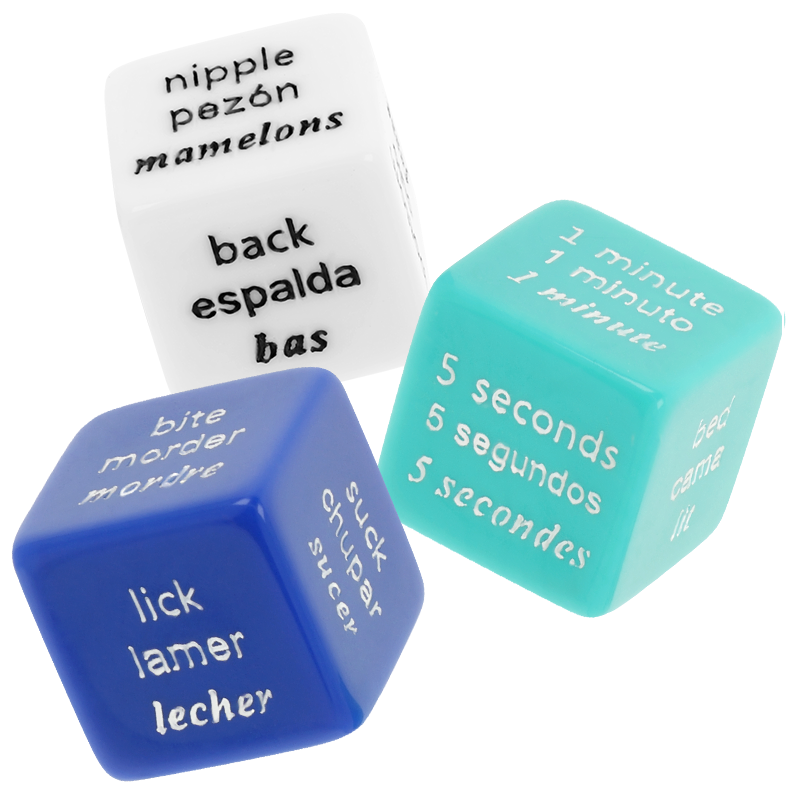 WATERFEEL - JEU DE DÉS ÉROTIQUES ES-FR-EN