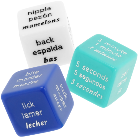 WATERFEEL - JEU DE DÉS ÉROTIQUES ES-FR-EN