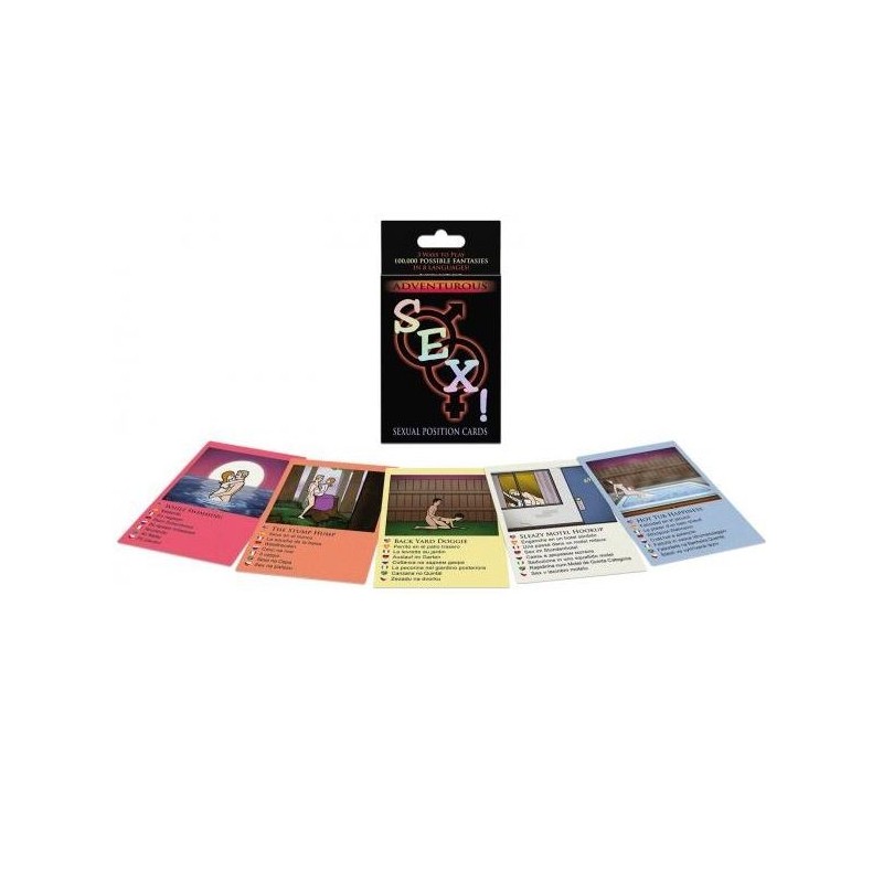 KHEPER GAMES - SEXE AVENTUREUX JEU DE CARTES
