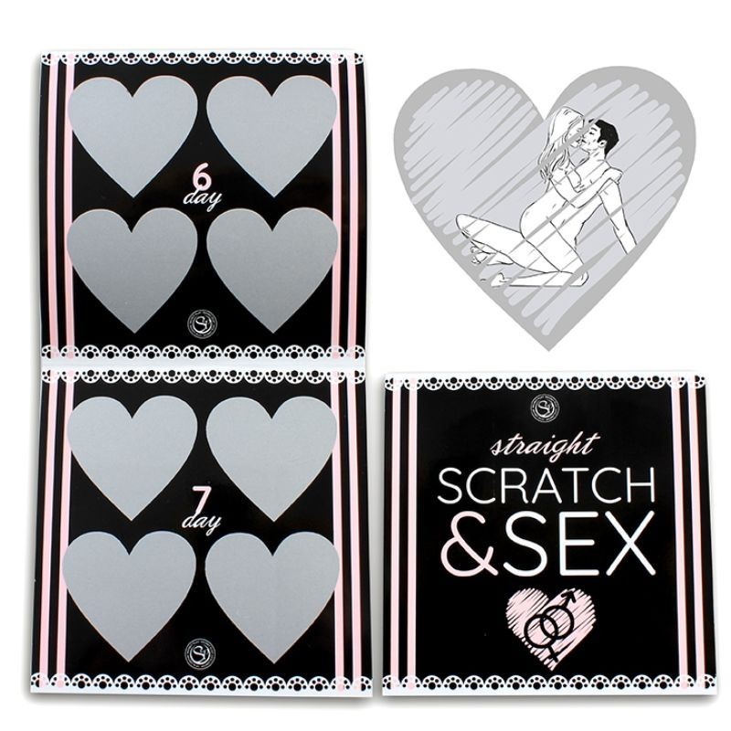 SECRETPLAY - JEU DE SCRATCH ET DE SEXE POUR COUPLES HAUTES (ES-EN-FR-PT-DE)