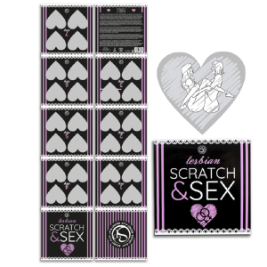 SECRETPLAY - JEU DE SCRATCH ET DE SEXE POUR COUPLES POSITIONS LESBIENNES (ES-EN-FR-PT-DE)
