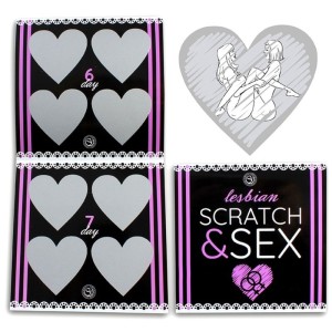 SECRETPLAY - JEU DE SCRATCH ET DE SEXE POUR COUPLES POSITIONS LESBIENNES (ES-EN-FR-PT-DE)