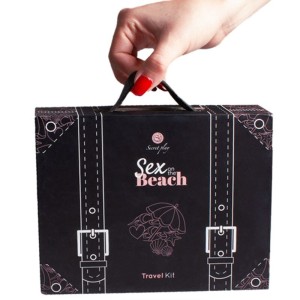 SECRETPLAY - KIT DE VOYAGE SEXE SUR LA PLAGE (ES-EN-DE-FR-NL-PT)