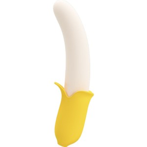 PRETTY LOVE - BANANA GEEK SUPER POWER 7 VIBRATIONS UPandDOWN SILICONE NOIR