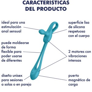 SATISFYER - PLUG and PLAY 1 MULTIVIBRATEUR FLEXIBLE