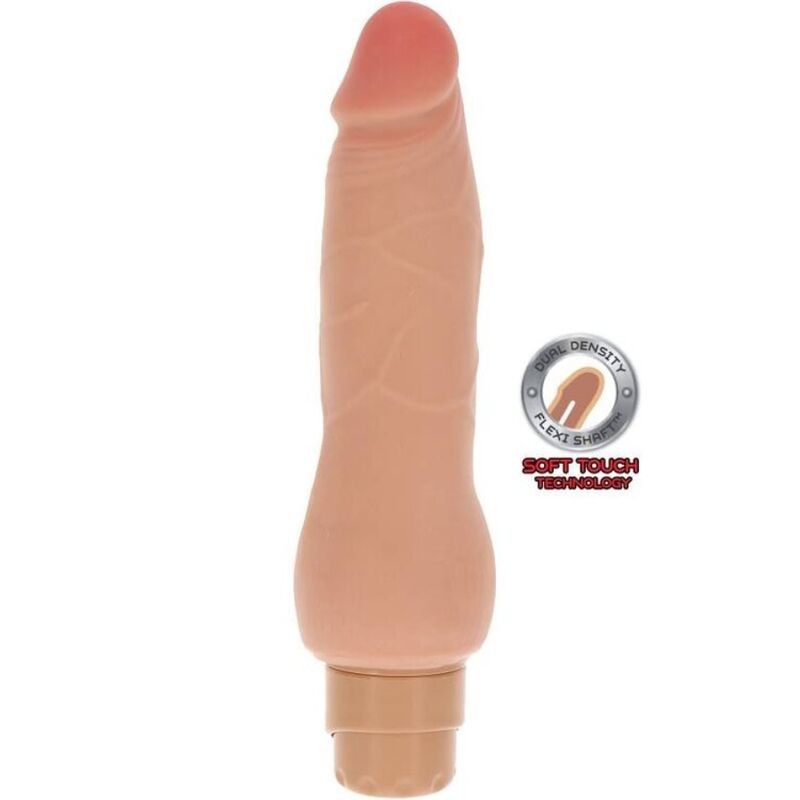 GET REAL - PEAU DE VIBRATEUR LISSE DOUBLE DENSIT