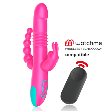 HAPPY LOKY - DONALD TRIPLE STIMULATION : ANALE, POINT G ET CLITORIS TÉLÉCOMMANDE WATCHME