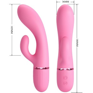 PRETTY LOVE - VIBRATEUR MARSKI RABBIT and POINT G ROSE