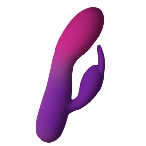 ROCKS-OFF - GLO-GIRL VIBRATEUR LAPIN VIOLET