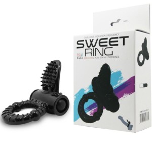 BAILE - SWEET RING ANNEAU VIBRANT AVEC LAPIN TEXTUR