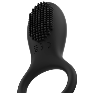 COQUETTE CHIC DESIRE - COCKRING TÉLÉCOMMANDE RECHARGEABLE NOIR- OR