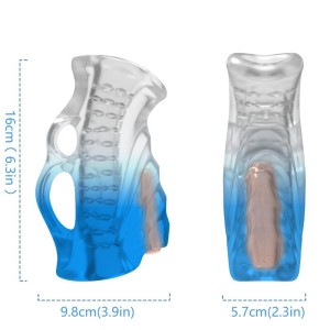 ARMONY - MASTURBATEUR DOIGT and VIBRATEUR BLEU GRADIENT