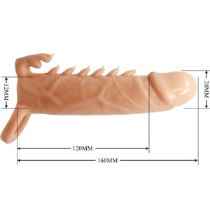 PRETTY LOVE - EMMIT MANCHON POUR PÉNIS STIMULATEUR DE CLITORIS CHAIR