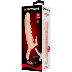 PRETTY LOVE - EMMIT MANCHON POUR PÉNIS STIMULATEUR DE CLITORIS CHAIR