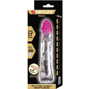 PRETTY LOVE - GAINE DAGRANDISSEMENT RÉALISTE NERON 6 CM POUR PÉNIS ROSE