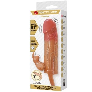 PRETTY LOVE - OSMAR MANCHON PÉNIS STIMULATEUR DE CLITORIS VIBRANT