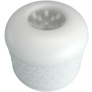 PRETTY LOVE - MASTURBATEUR HOMME CRYSTLE BLANC