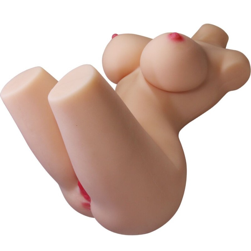 CRAZY BULL - TORSE FÉMININ RÉALISTE TIFFANY VAGIN ET ANAL 5,5 KG