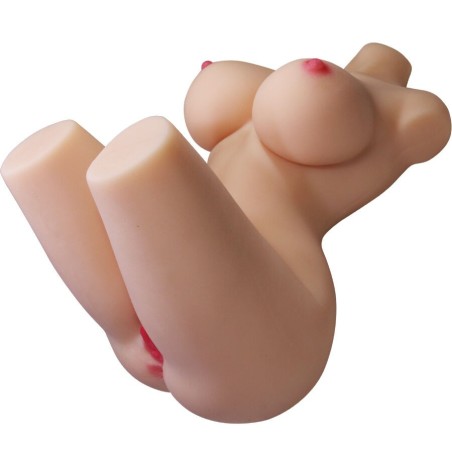CRAZY BULL - TORSE FÉMININ RÉALISTE TIFFANY VAGIN ET ANAL 5,5 KG