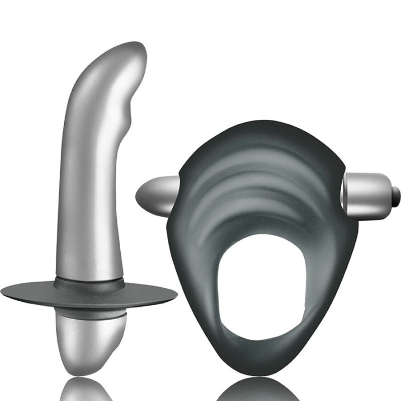 CLIMAXIMUM - KIT ENTICE ANNEAU PÉNITENTIAIRE VIBRATEUR PROSTATIQUE DÉBUTANTS