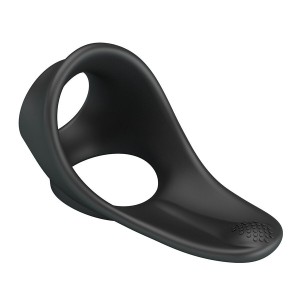 CRAZY BULL - ZADOK ANNEAU ERGONOMIQUE AVEC STIMULATEUR PÉRINÉAL