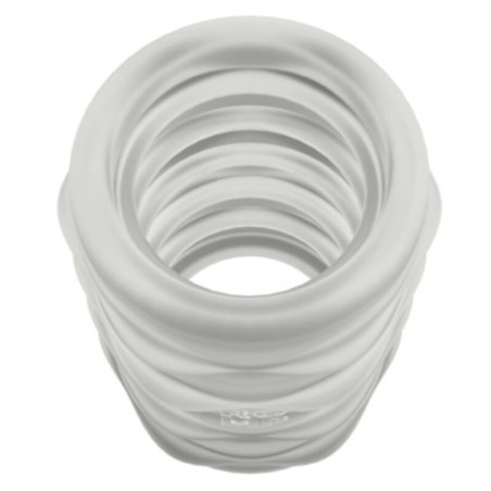 ROMP - MOSH MASTURBATEUR MÂLE TRANSPARENT AVEC GAINE RÉVERSIBLE DE 6 CM