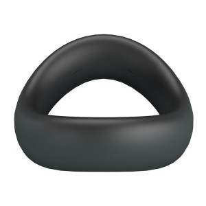 CRAZY BULL - VALEN ANNEAU PÉNAL ERGONOMIQUE EN SILICONE NOIR