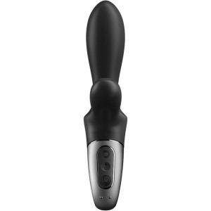 SATISFYER - APPLICATION HEAT CLIMAX VIBRATEUR ANAL NOIR