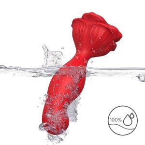 ARMONY - VIBRATEUR ROSE and PLUG ANAL TÉLÉCOMMANDE ROUGE
