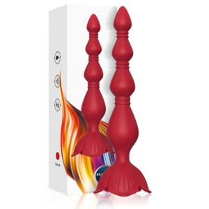 ARMONY - VIBRATEUR ROSE PAGODE and PLUG ANAL ROUGE