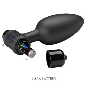 MR PLAY - PLUG ANAL SUPER POWERAVEC VIBRATION