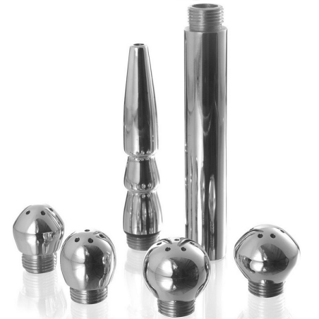 METAL HARD - ENSEMBLE DE NETTOYAGE VAGINAL-ANAL 5PCS