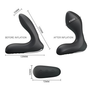 MR PLAY - MASSEUR DE PROSTATE AVEC TÉLÉCOMMANDE À VIBRATIONS