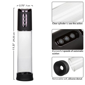 CALEXOTICS - POMPE DASPIRATION PEAK 4 VITESSES NOIRE