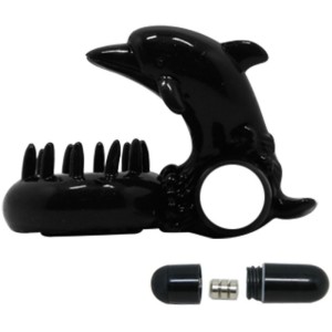 BAILE - ANNEAU DOUX AVEC STIMULATEUR CLITORIS DOLPHIN