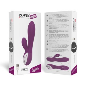 COVERME - TAYLOR VIBROMASSEUR TÉLÉCOMMANDE WATCHME