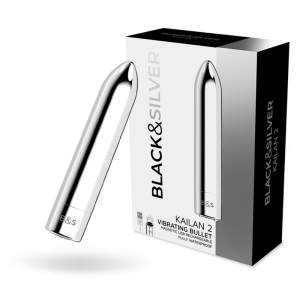 BLACKandSILVER - BALLE MAGNÉTIQUE VIBRANTE KAILAN 2 ARGENT