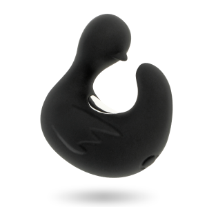 BLACKandSILVER - DÉ À DÉS À CANARD RECHARGEABLE EN SILICONE STIMULANT DUCKYMANIA