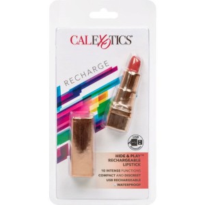 CALEXOTICS - BALA ROUGE LÈVRES RECHARGEABLE HIDE and PLAY ROUGE