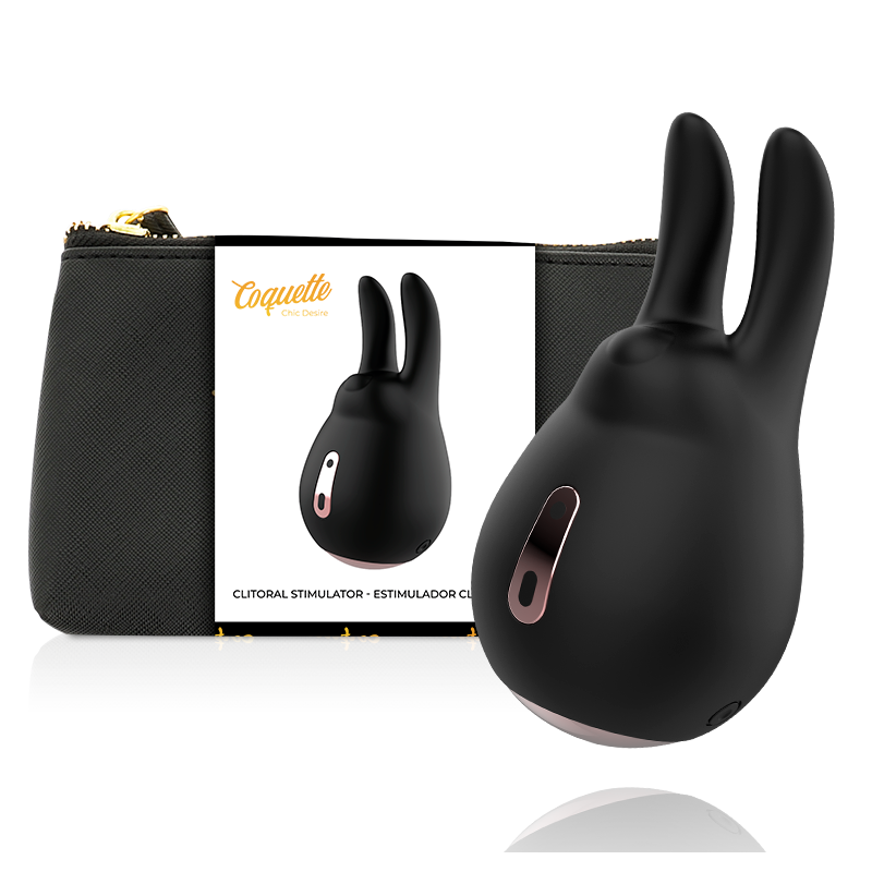 COQUETTE CHIC DESIRE - STIMULATEUR CLITORIAL NOIR - OR