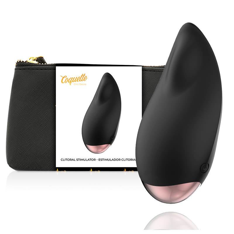 COQUETTE CHIC DESIRE - STIMULATEUR CLITORIAL NOIR - OR