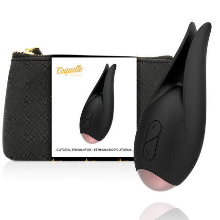 COQUETTE CHIC DESIRE - STIMULATEUR CLITORIAL NOIR - OR