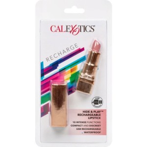 CALEXOTICS - BALA ROUGE LÈVRES RECHARGEABLE HIDE and PLAY ROSE DOUX