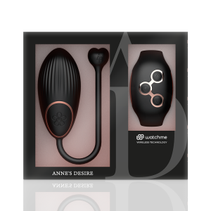 ANNES DESIRE - EGG TECHNOLOGIE DE TÉLÉCOMMANDE WATCHME NOIR-OR